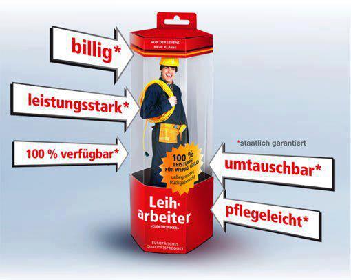 Zeitarbeitsfirmen sind Verbrecher