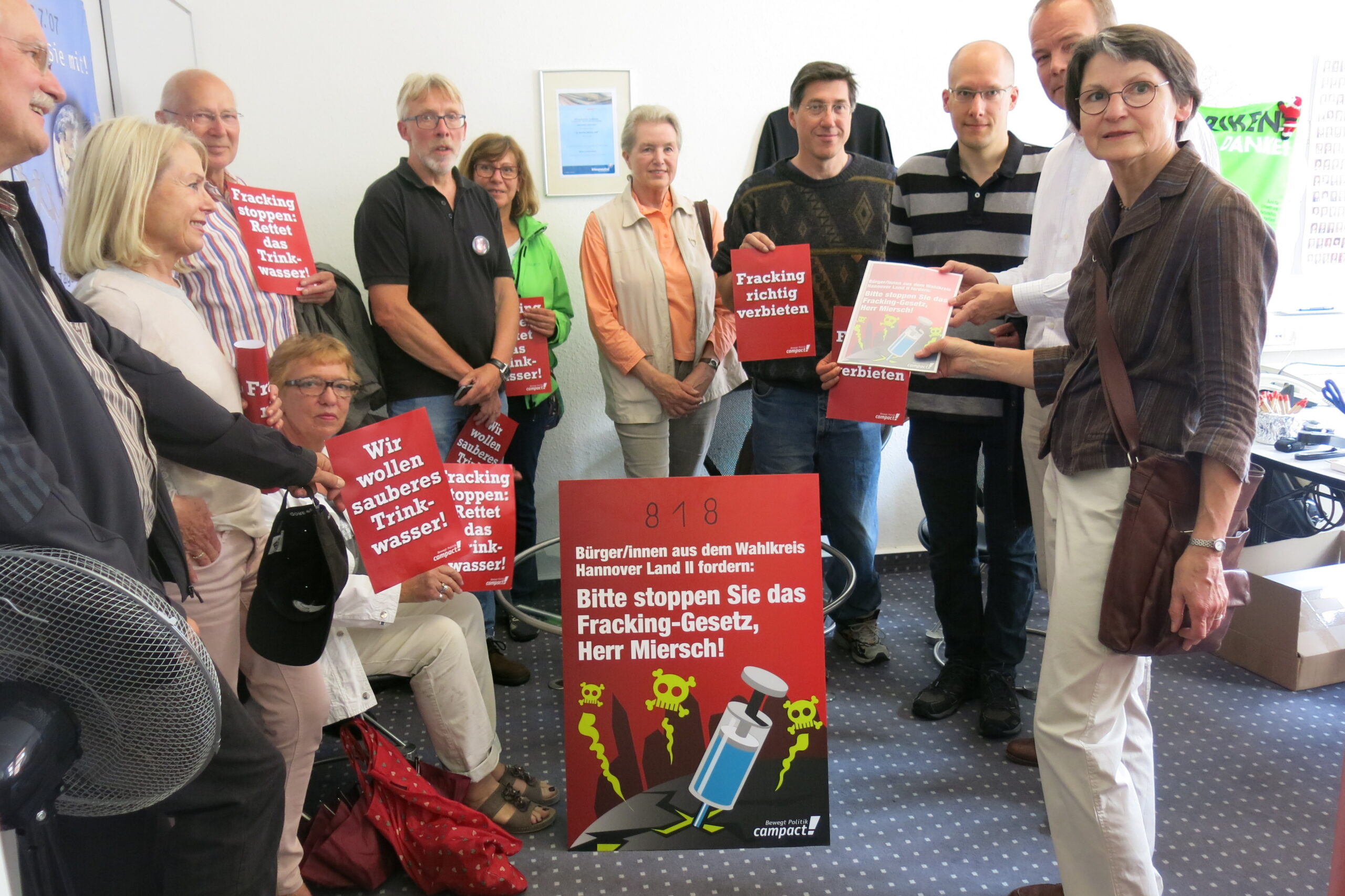 Fracking in der Region Hannover: Ein Piratenthema