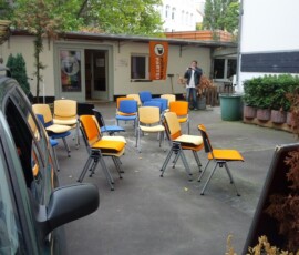 WahlkampfGeschäftsStelle der Piratenpartei Hannover in der Robertstraße 4a 30161 Hannover,