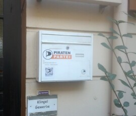 WahlkampfGeschäftsStelle der Piratenpartei Hannover in der Robertstraße 4a 30161 Hannover,